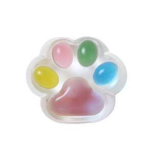 800g Super Large Crystal Cat Paw Squishy