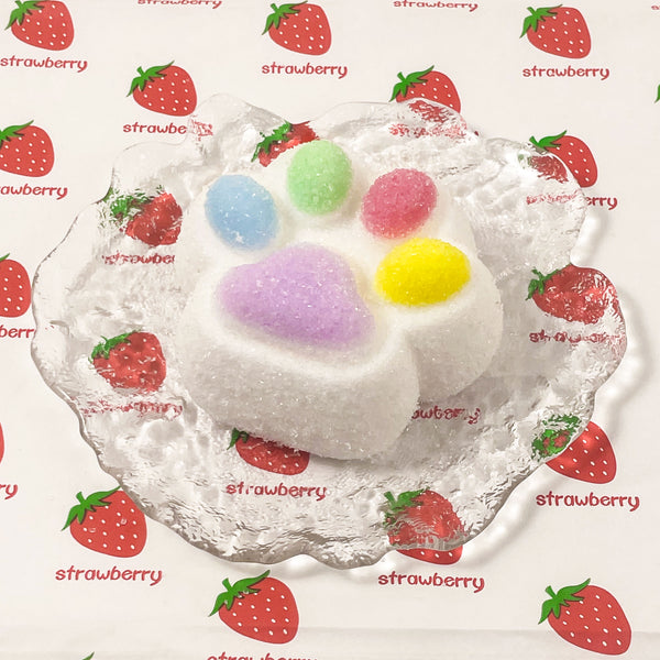 Rainbow Sugar Cat Paw Squishy