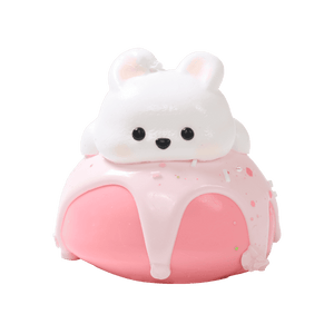 Pink Bunny Puff Squishy