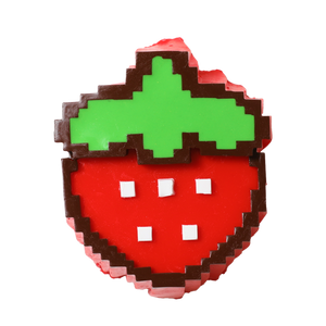 Minecraft Strawberry Squishy