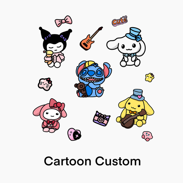 FuFu Cartoon Series Customization Squishy