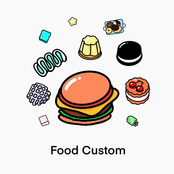 FuFu Food Series Customization Squishy