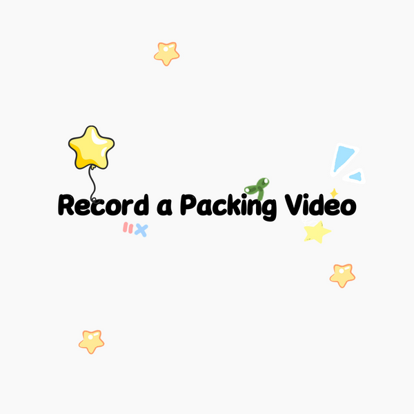 Record a Squishy Packing Video